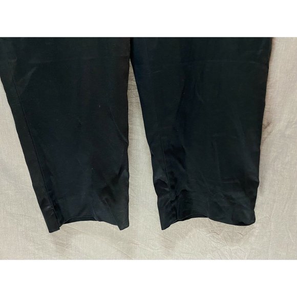 Apt 9 Maxwell Pants Womens 12 Black Chino Casual Pocketed Capris Ladies‎ 34x22. - Picture 3 of 11